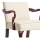 preview thumbnail 12 of 22, Copper Grove Casalis Cherry Finish Gooseneck Accent Chair