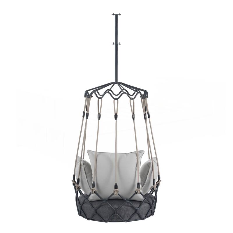 Outdoor Porch Swing Chair Hanging Basket
