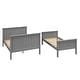 preview thumbnail 3 of 8, Linon Kamran Twin over Full Bunk Bed