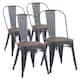 Option Wooden-Matte Black
