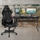 preview thumbnail 1 of 2, Gaming Desk Bundle - Cup/Headset Holder/Mouse Pad Top Grey