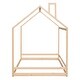preview thumbnail 9 of 20, Full Size House Bed with Playhouse Design, Sturdy Pine Wood Frame for Kids' Fun and Comfortable Sleep