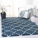 preview thumbnail 41 of 120, SAFAVIEH Hudson Shag Vitchka Glam Trellis 2-inch Area Rug