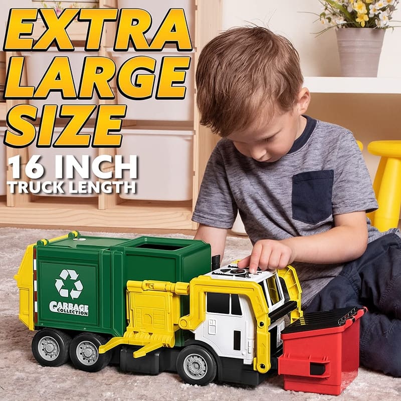 Multifunctional Garbage Truck Toy Set