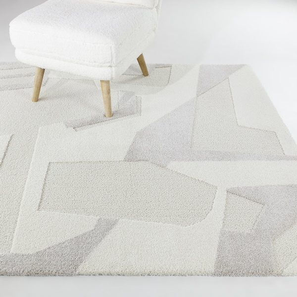 78"x55" Inch Modern Abstract Area Rug 78"L x55"W On Sale Bed Bath