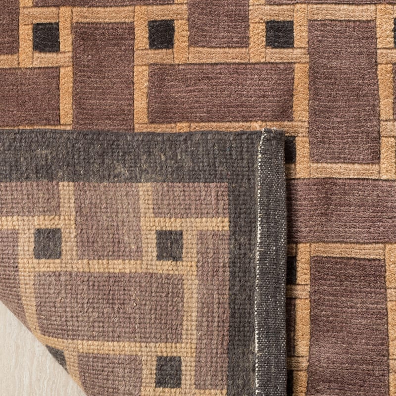 SAFAVIEH Couture Hand-knotted Tibetan Auri Modern Wool Rug
