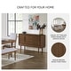 preview thumbnail 4 of 12, Signature Design by Ashley Lyncott Brown Dining Server - 56.13" W x 18" D x 36.25" H