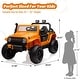 preview thumbnail 7 of 6, 24V Kids Ride On Car w/Remote Control Orange
