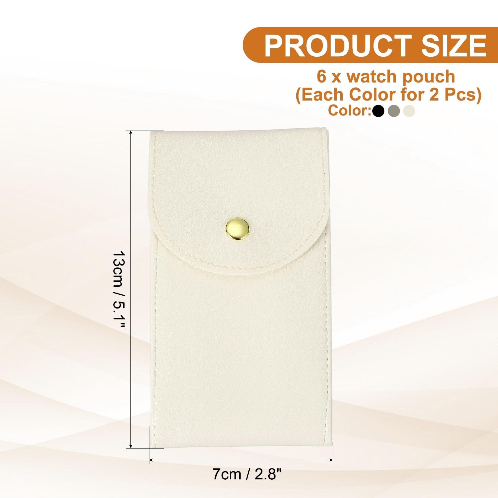 Watch Pouch, Portable Watch Case