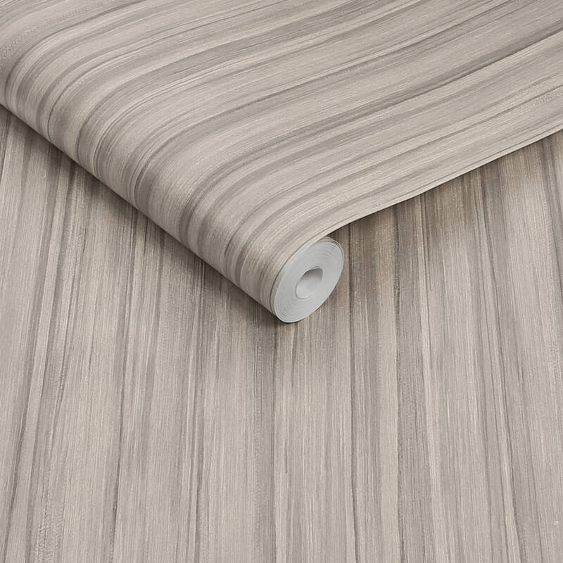 Linear Luxe Pewter Wallpaper