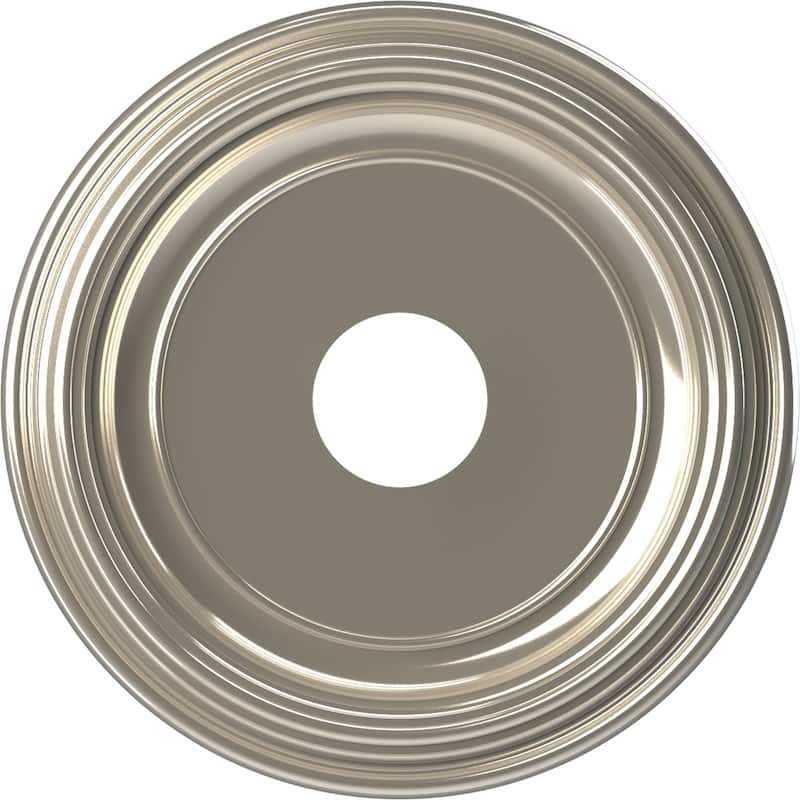 3 1/2" Inside Diameter - Traditional Thermoformed PVC Ceiling Medallion