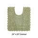 preview thumbnail 24 of 61, Better Trends Lilly Crochet Cotton Reversible Tufted Bath Rugs