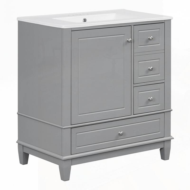 30" Bathroom Vanity with Sink