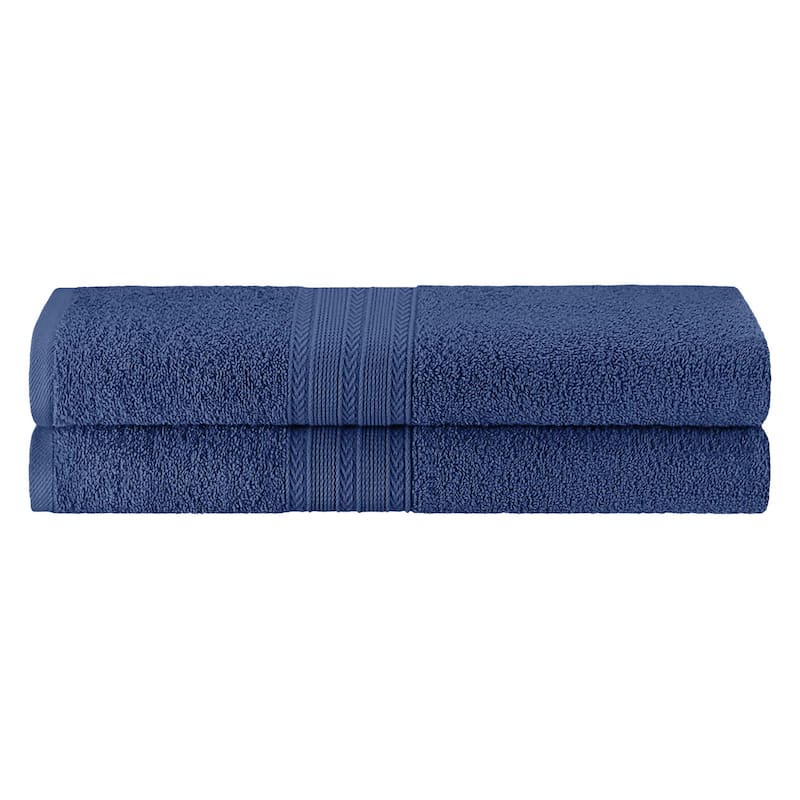 Eco-Friendly Sustainable Cotton Bath Sheet by Superior (Set of 2)