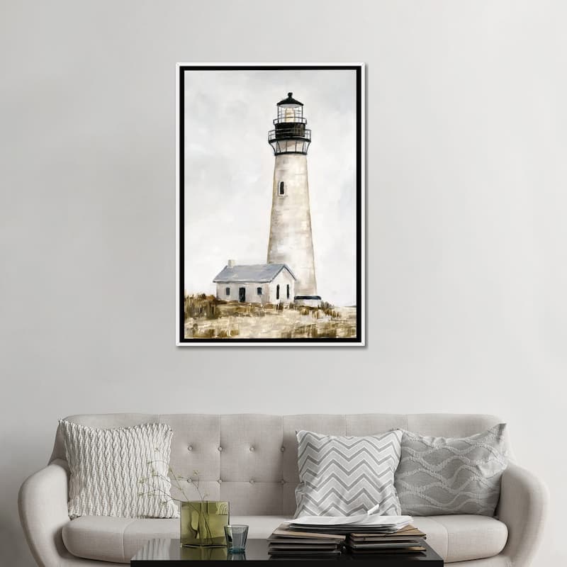 iCanvas "Rustic Lighthouse II" by Ethan Harper Framed Canvas Print