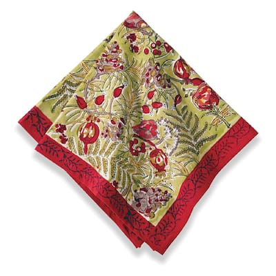 Couleur Nature Winter Garden Wreath Napkins (Set of 6)