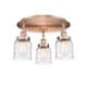Option Antique Copper / Clear Deco Swirl