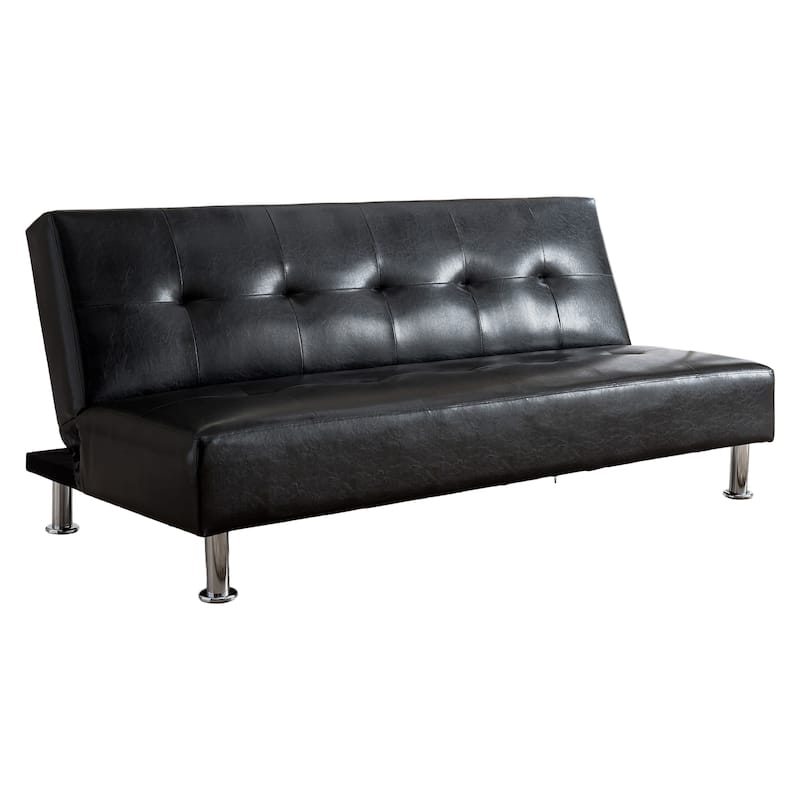 Leather Convertible Sofa Bed Sleeper