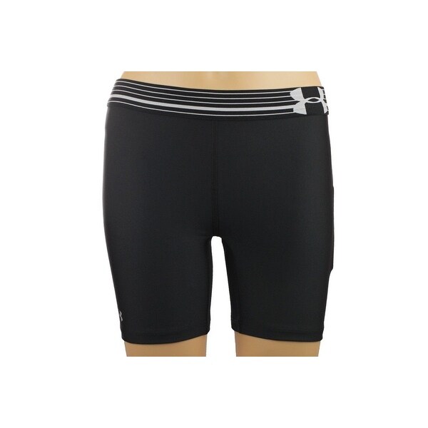 under armour heatgear compression shorts women's