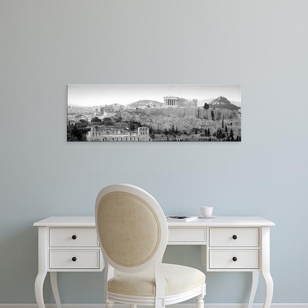 Easy Art Prints Panoramic Images's 'View Of Buildings In A City, Parthenon, Acropolis, Athens, Greece' Canvas Art