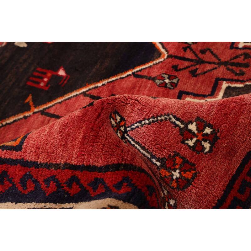 ECARPETGALLERY Hand-knotted Konya Anatolian Light Red Wool Rug - 4'11 x 6'8