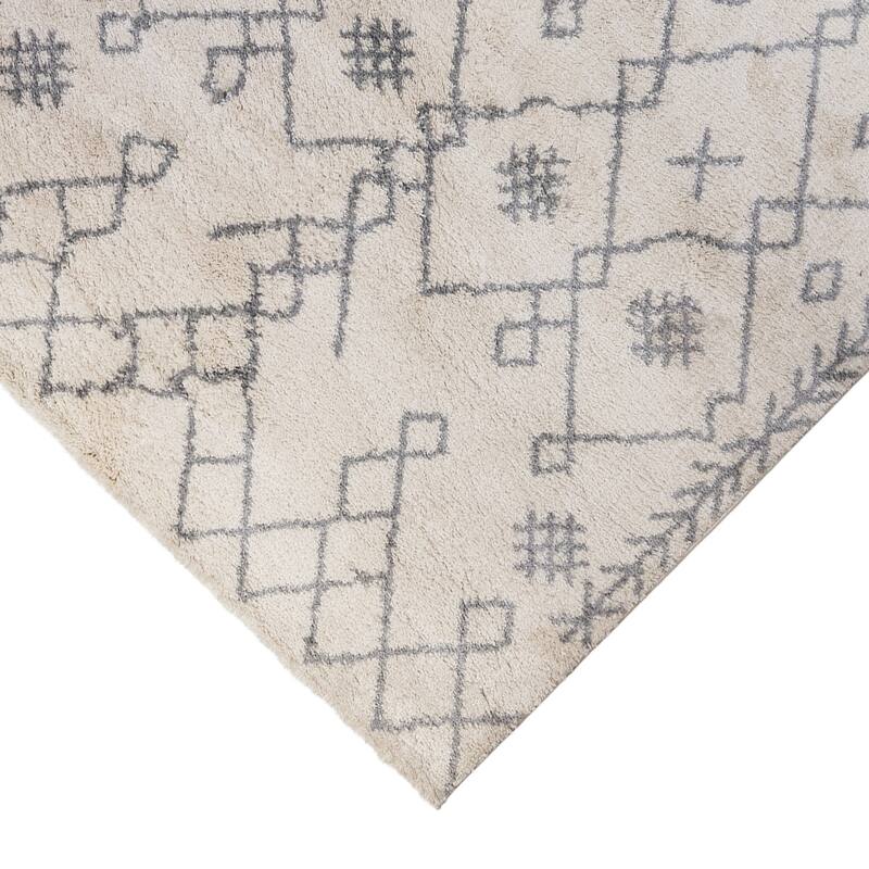 Aspen Emara Southwestern Geometric Shag Area Rug