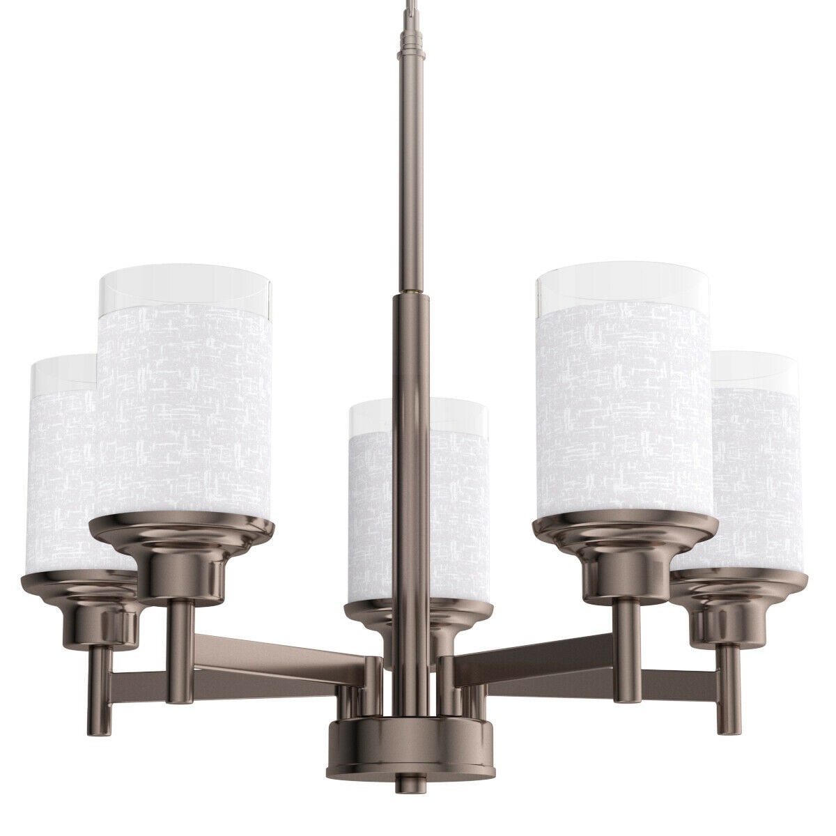 Gymax Elegant Modern Ceiling 5-Light Chandelier Lighting Fixture Pendent Lamp Home - Chandeliers For Bedrooms by Overstock.com