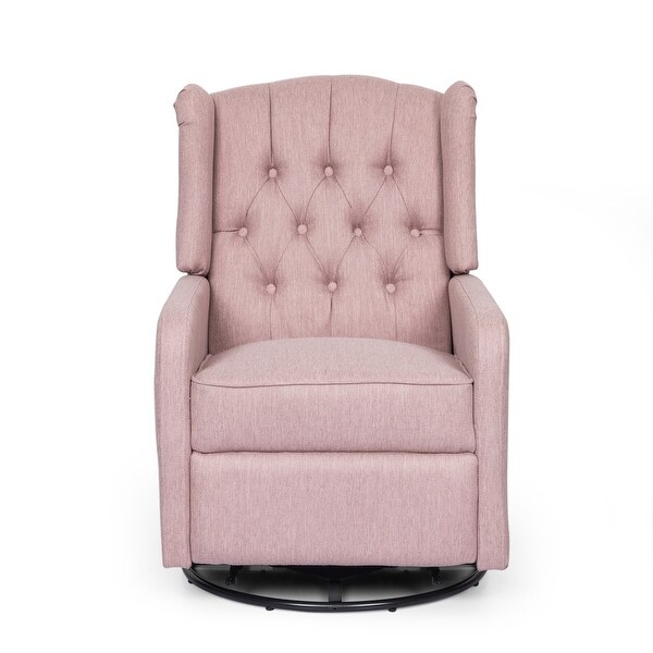 Tufted swivel recliner outlet