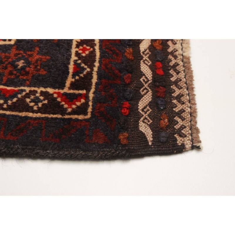 Teimani Brown Rug 2'10" x 5'2" - 2'10 x 5'2