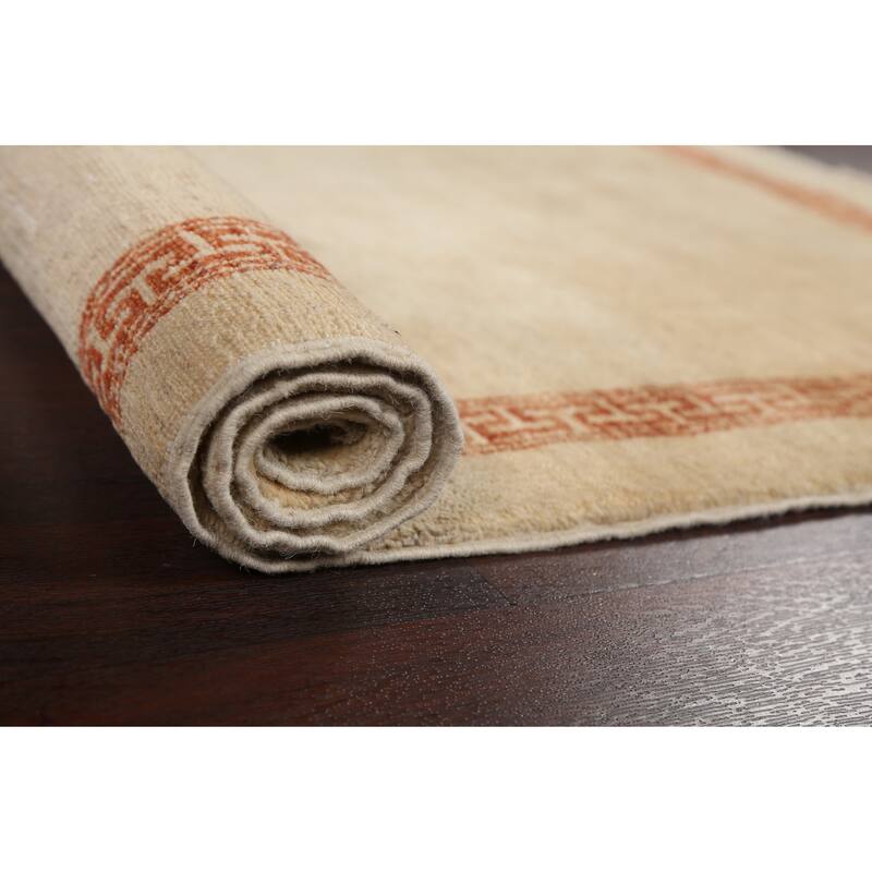 Geometric Gabbeh Kashkoli Oriental Area Rug Wool Hand-knotted Carpet - 3'0" x 5'2"