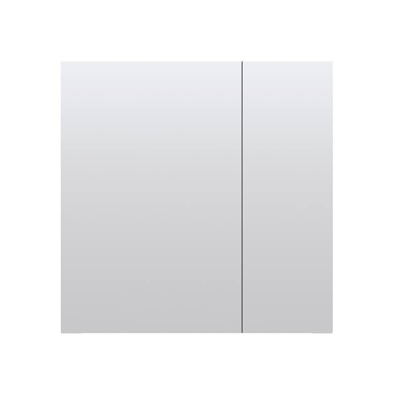 Recessed or Surface Wall Mount Bathroom Medicine Cabinet With Adjustable Glass Shelves