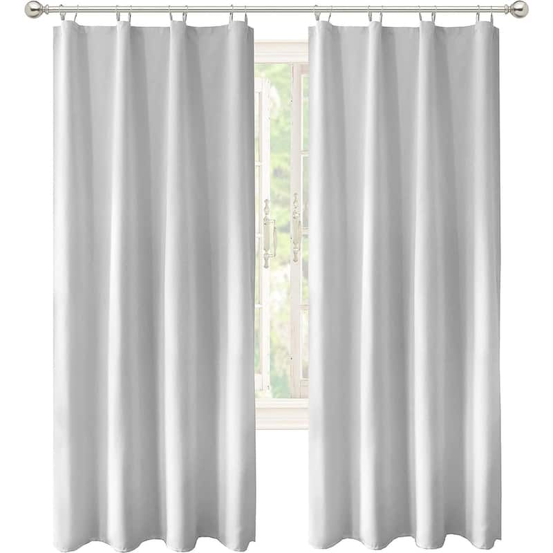 DriftAway Thermal Insulated 100% Blackout Curtain Liner for Grommet Curtains