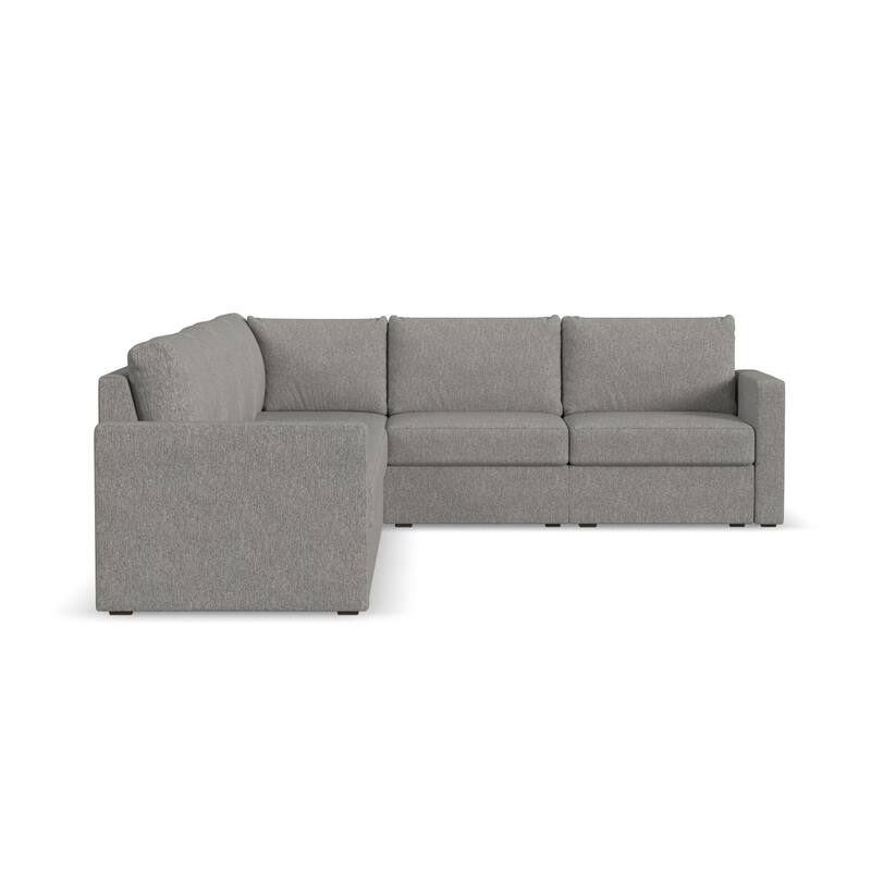 Flex 6-seat Upholstered Modular Sectional by Flexsteel - 134" x 35" x 103"
