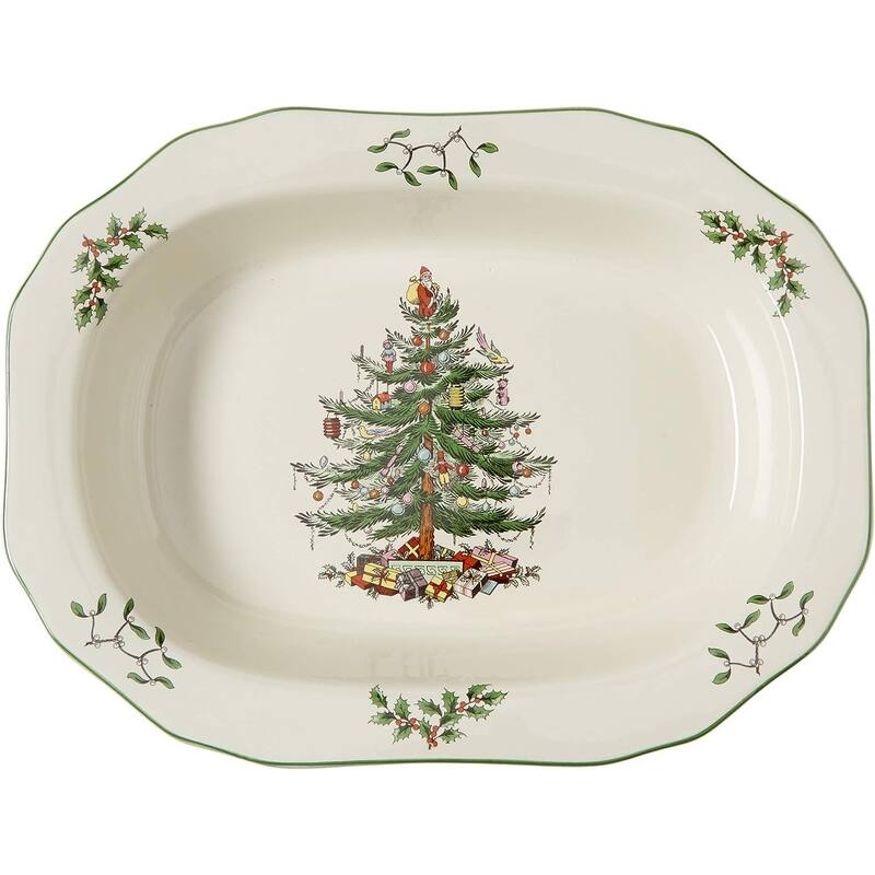 Spode Christmas Tree Open Vegetable Dish On Sale Bed Bath & Beyond