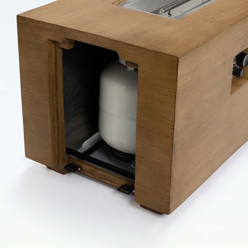 70 in Large Fire Pit Table With 60000 BTU/19kW Heat Output
