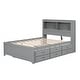 preview thumbnail 32 of 32, Full Platform Bed with Trundle, Drawers & USB Ports - Practical Design