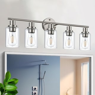 5-Light Bathroom Light Fixtures