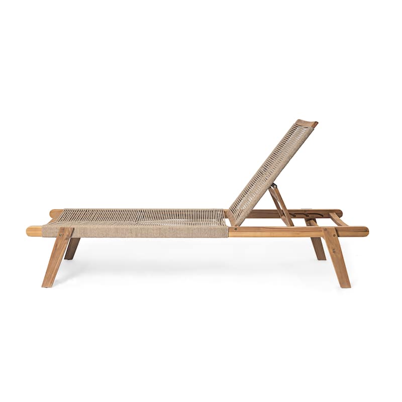 Catania Outdoor Rope Chaise Lounge(Set Of 2)