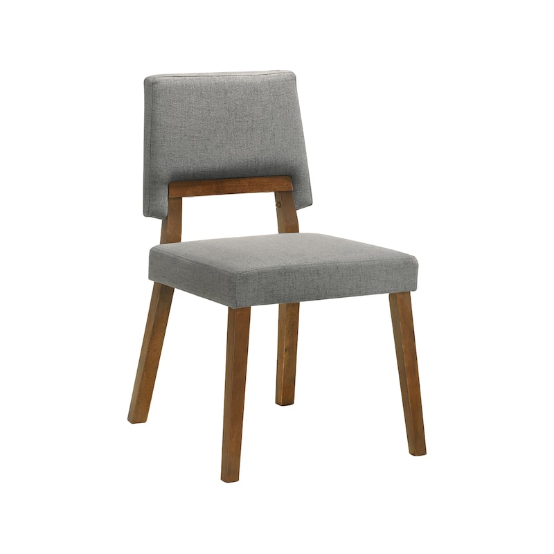 Channell Mid-Century Modern Upholstered Wood Dining Chairs - Set of 2/4/6