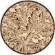 SAFAVIEH Courtyard Bettyjane Tropical Leaves Indoor/ Outdoor Area Rug