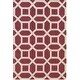 preview thumbnail 9 of 33, Hand-Tufted Korolevu Wool Rug Burgundy - 8' x 11'