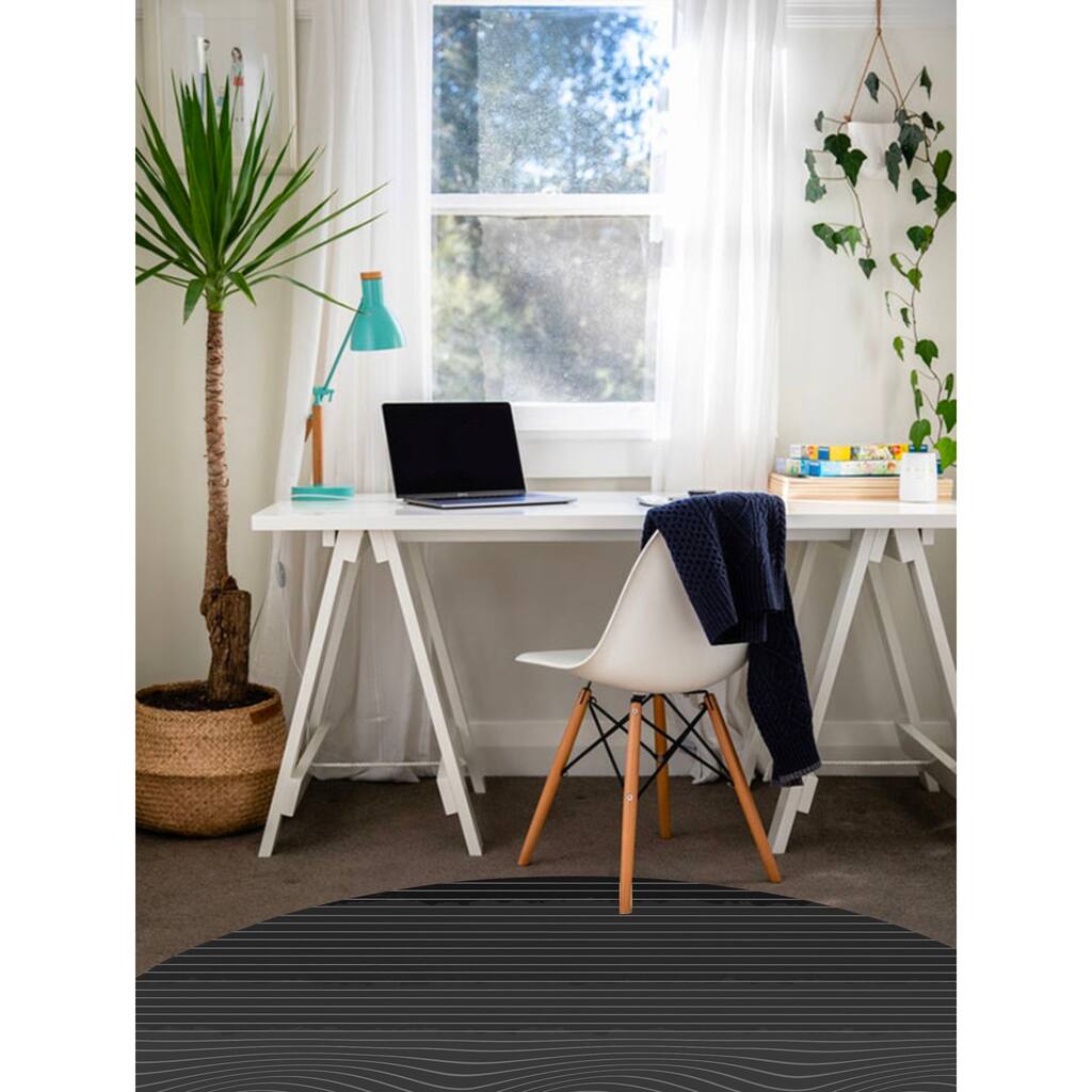 KINETIC STRIPES Office Mat By Kavka Designs