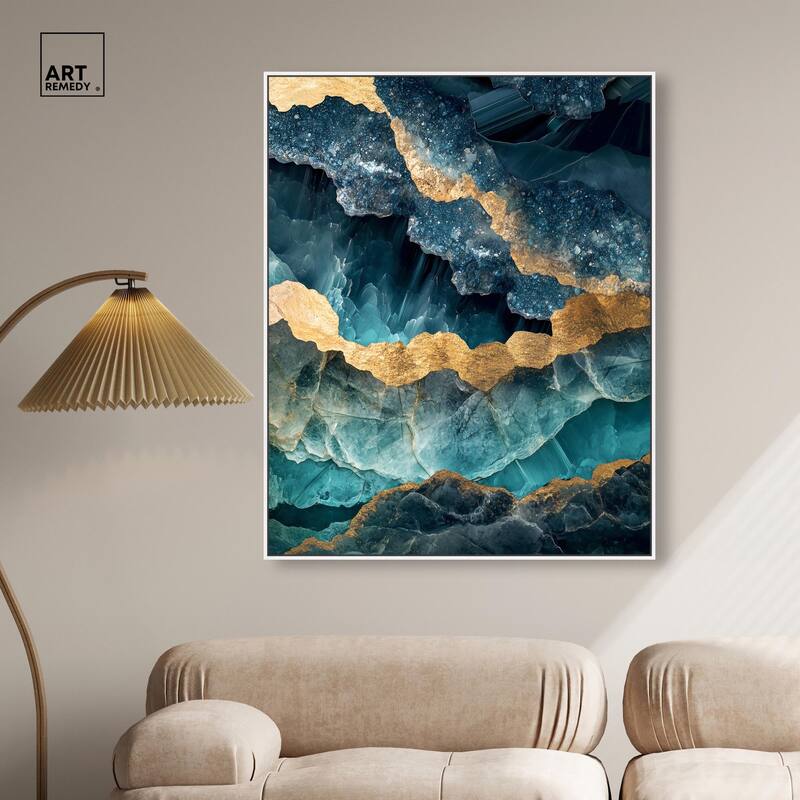 Power Edge II Canvas by Art Remedy