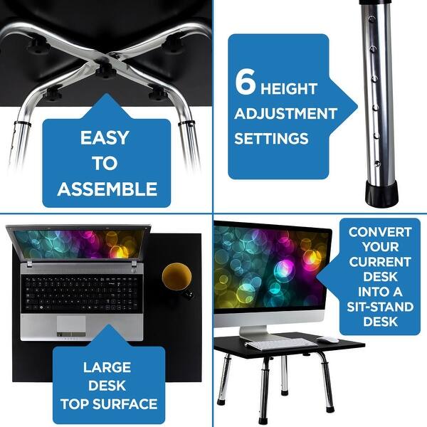 Shop Mount It Standing Desk Height Adjustable Tabletop Standing