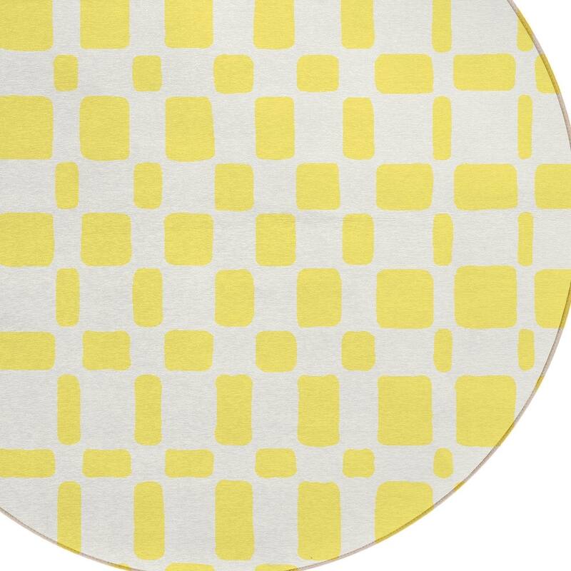 HomeRoots Geometric Transitional Rectangle Outdoor Rug