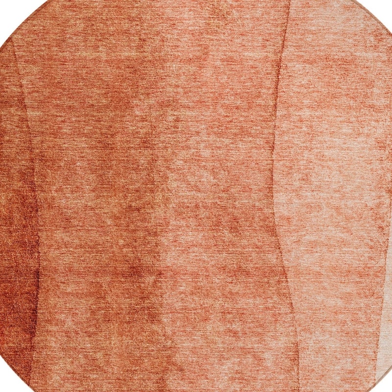 HomeRoots Ombre Transitional Rectangle Outdoor Rug