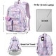 preview thumbnail 12 of 16, Backpacks 15.6 Inch College Backpack Elementary Middle High School Bag Large Cute Bookbags Anti Theft Travel Back Pack