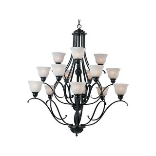 Maxim Linda Black 15-light Chandelier