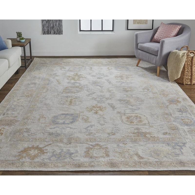 Dana Medallion Weather Resistant Classic Meets Modern Outdoor Rug - 2' x 3'