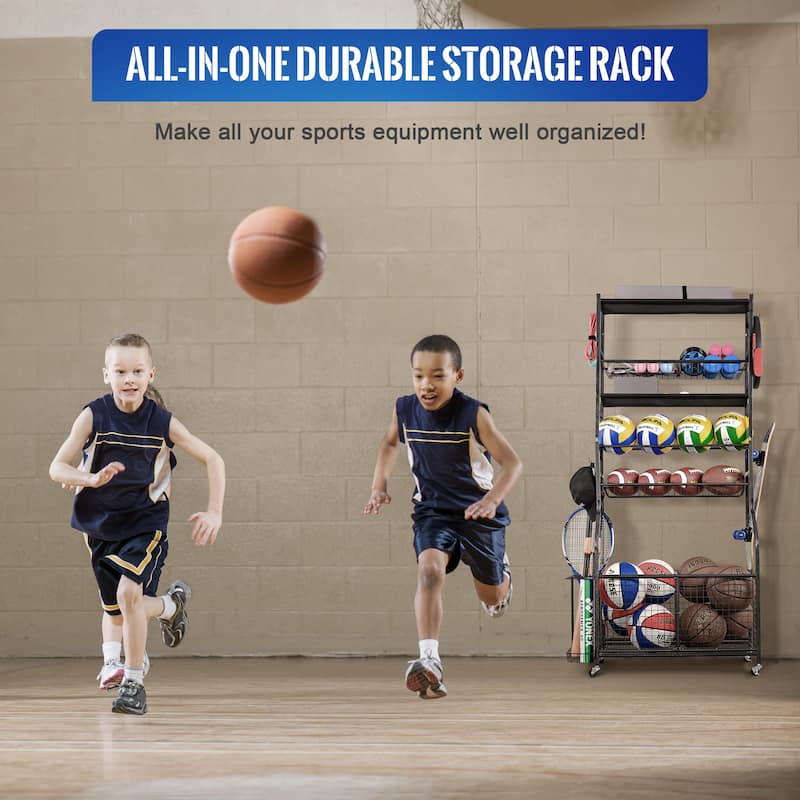Sport Rack Sports Equipment Garage Organizer Sport Storage